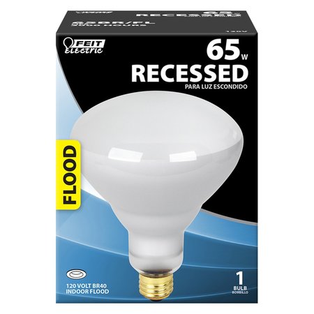 Feit Electric 65 W BR40 Track and Recessed Incandescent Bulb E26 (Medium) Soft White 65BR/FL